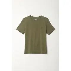 TENNIS - Camiseta verde cuello redondo para niño