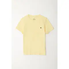 TENNIS - Camiseta manga corta amarilla para niño