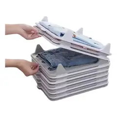 GENERICO - Bandeja Organizador De Ropa Camisas Y Pantalones 10 Unidades