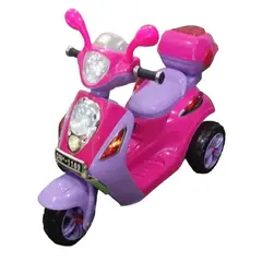 BEBESUNITA - Moto Eléctrica Para Niñas Princesas Frozen Con Luz Led