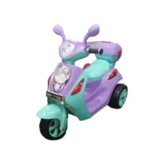 BEBESUNITA - Moto Eléctrica Para Niñas Princesas Frozen Con Luz Led