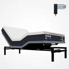 GENERICO - Cama Eléctrica Ajustable EasyBed Medida 80x190 +Colchon Hybrid Vital