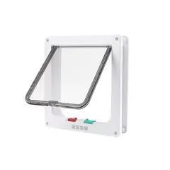 GENERICO - Puerta para Gatos yo Perros grandes XL de Lujo Bidireccional