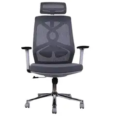 MOBLIHOUSE - Silla Oficina Gerente Dubai Gris