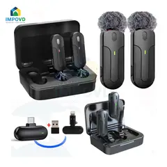 GENERAL - Micrófono De Solapa Inalámbrico Celular Usb Tipo C iPhone