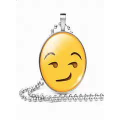100 - Collar  Con Emoticon  Smirk