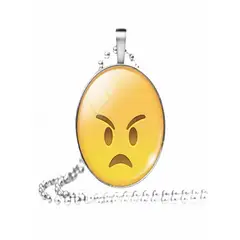 100 - Collar  Con Emoticon  Angry