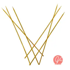 GENERICO - Palos Para Pincho 25 Cm X100 Unidades Brocheta