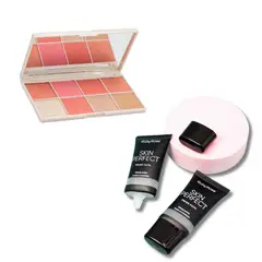 GENERICO - Paleta Rubor Light Set 8Tonos Montoc + Primer Maquillaje