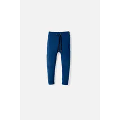 LITTLEMIC - Jogger con cordón azul para niño de 2T a 5T