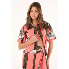 TENNIS - Camisa con estampado de flores para mujer