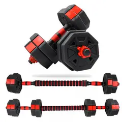 GENERICO - Set Kit Pesas Mancuernas 20kg Ajustables Termoforradas