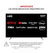 KALLEY - TV 50 Pulgadas 50SB300 4K UHD Smart TV + Roku Express