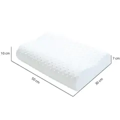 GENERICO - Almohada Viscoelástica con Memoria Inteligente aloe