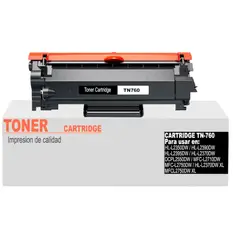 GENERICO - Toner Tn760 Para Mfc-l2750dwhl-l2370dwhl-l2395dw