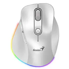 GENIUS - MOUSE ERGONOMICO 9000S PRO INALAMBRICO BLANCO PERLA