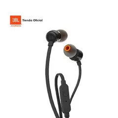 JBL - Audífonos T110 In-ear Negro Color Black