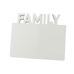 GENERICO - Porta retrato Sublimación Family Incluye Imagen Personalizada