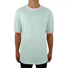 FUERA DEL MOLDE - Camiseta Clásica Básica Premium Bicolor Unisex