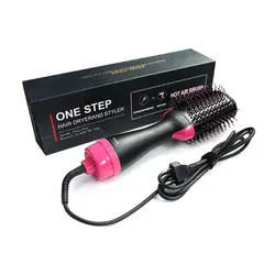 GENERICO - Cepillo Secador Cabello Voluminizador 2 En 1