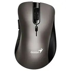 GENIUS - Mouse Ergonómico Inalambrico Silencioso 8100s Champan Color Champan Titanio