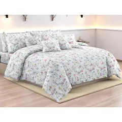 SIRENITAS - Juego de sabanas Cama Queen Floral