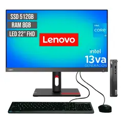 LENOVO - ThinkCentre Neo 50q i5 13ª Gen 512GB SSD