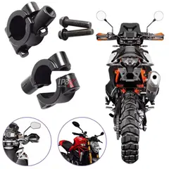 GENERICO - Base espejos retrovisor moto repuesto lujo accesorios