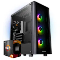 AMD - PC GAMER RYZEN 9 9900X /B620M/64GB RAM/SSD 1TB /T.V. 3050 6GB/ 650W BRONCE