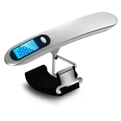 DISTRIBUCIONES GUZ SAS - Báscula electrónica de mano equipaje acero inoxidable portátil