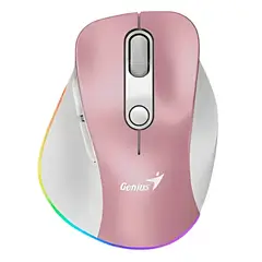 GENIUS - MOUSE ERGONOMICO 9000S PRO INALAMBRICO ROSADO