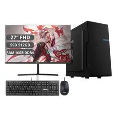 JANUS - Computador Torre AMD Ryzen 5 con Monitor FHD