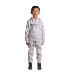 BIGBOYS - Conjunto Sudadera Capota Dragon Gris Niño