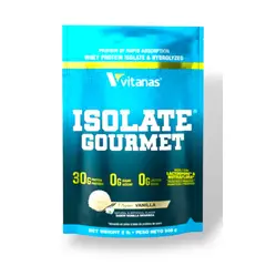 VITANAS - PROTEINA ISOLATE GOURMET 2 LB SABOR VAINILLA LAB