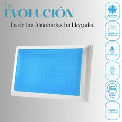 GENERICO - Almohada Ortopédica Con Memoria y Gel Frío