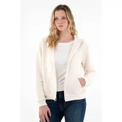 TENNIS - Buzo crudo con bolsillos para mujer