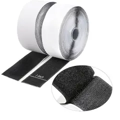GENERICO - Cinta Adhesiva De Doble Cara Ventanas Puertas De Velcro 2m