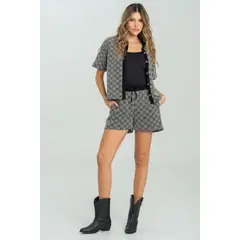 RAGGED - Short kaylee Negro Ragged,