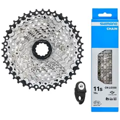 GW - Pacha cadenilla Shimano Bicicleta Cassette 11v 11-40