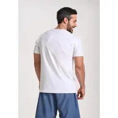 BELIFE - Camiseta manga corta ivory para hombre