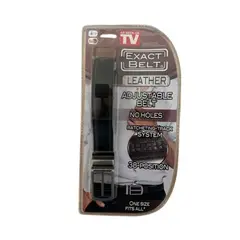 TV NOVEDADES - Cinturón Con Sistema Micro Ajustable Sin Agujeros Exact Belt