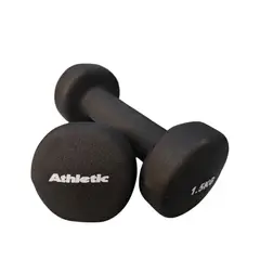 ATHLETIC - Kit de Mancuernas ATHDS29 (1 kg, 1.5 kg, 2 kg).