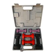 ATHLETIC - Mancuernas 6 kilos Set 3 Pares Cubierta Neopreno