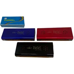 MAZUGI - Armónica De 16 Agujeros Hoyo Tono Armónica Blues Profesional