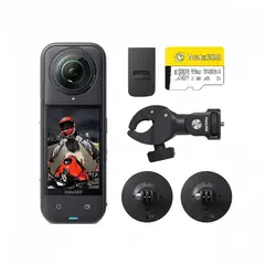 INSTA 360 - Insta360 X5 8k 360 Action Cam Motorcycle Bundle