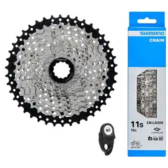 GW - Pacha Cassette 11v 11-42 + Cadenilla Shimano Bicicleta