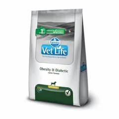VET LIFE - Perros Mini Obesity & Diabetic – 2 kg