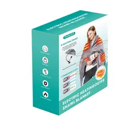 GENERICO - Manta térmica segura con ajustes de calor ajustables con alimentación USB