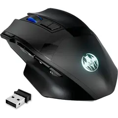 GENERICO - Mouse Bluetooth Wireless Recargable GM28 Negro