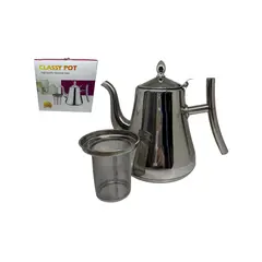 MAZUGI - Cafetera Acero Inoxidable + Filtro Café Jarra Térmica Con 2l